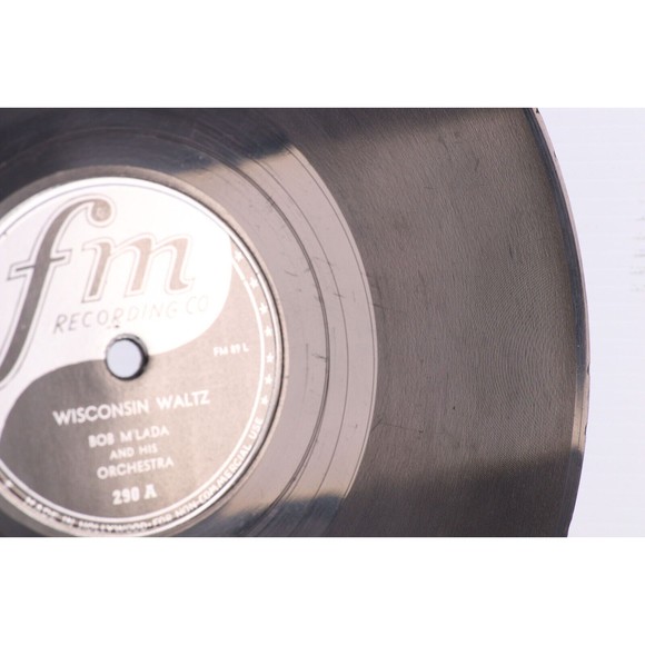 Bob M'Lada - Wisconsin Waltz / Arise My Darling - 10" 78 rpm FM Record 290 RARE - Picture 8 of 16